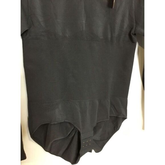 Pinsy Women's Sz 3X Gray Butter Sculpt Long Sleeve Shapewear Bodysuit - Picture 3 of 7